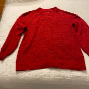 American Eagle red sweater